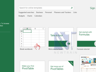 Làm quen với phần mềm Microsoft Excel 2016
