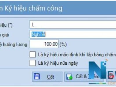 Hướng dẫn cách lập bảng lương trên Misa